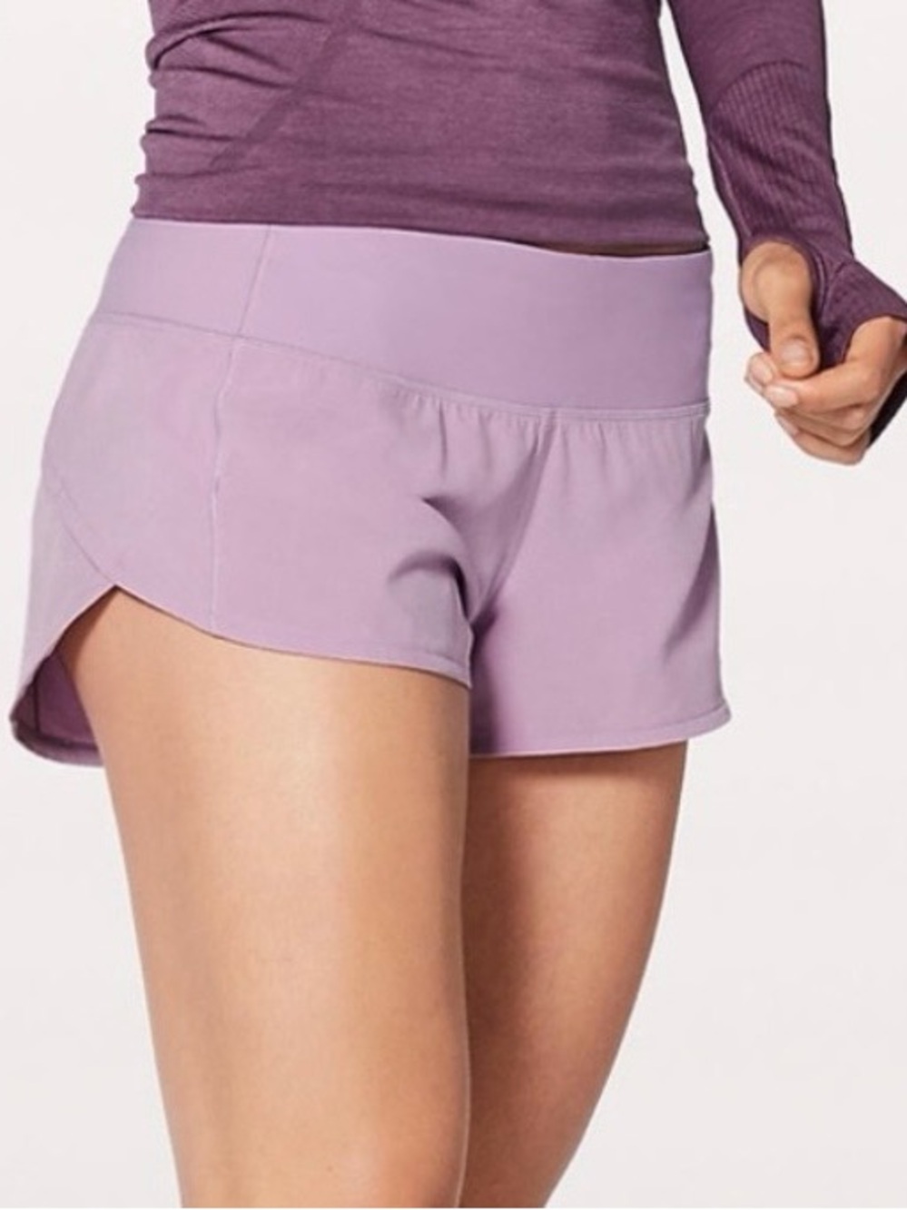 Lululemon Speed Up Shorts - Lilac - Size 2